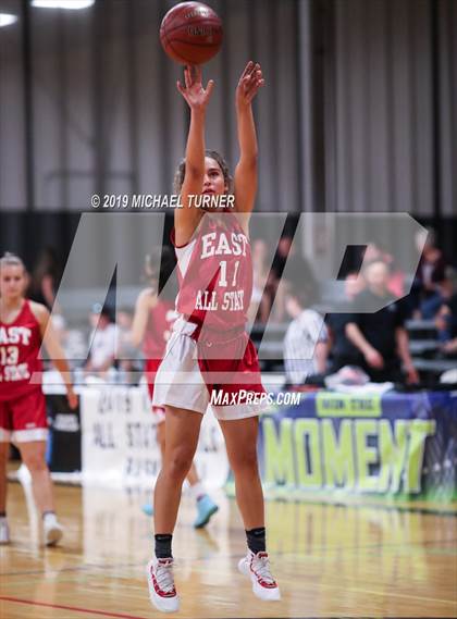 Thumbnail 3 in Washington/North Idaho 2019 All-Stars  East 2A/3A vs. West 2A/3A (Lib. Lk. Wash) photogallery.