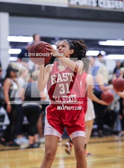 Thumbnail 1 in Washington/North Idaho 2019 All-Stars  East 2A/3A vs. West 2A/3A (Lib. Lk. Wash) photogallery.