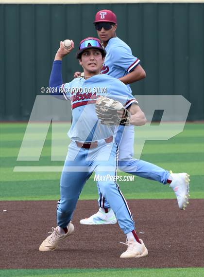 Thumbnail 2 in Tompkins vs George Ranch (UIL Baseball 6A Region 3 Bi-District) photogallery.