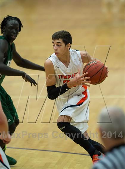Thumbnail 2 in Kearns vs. Timpview (Riverton Holiday Tournament) photogallery.