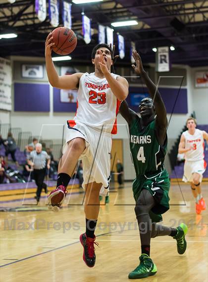 Thumbnail 3 in Kearns vs. Timpview (Riverton Holiday Tournament) photogallery.