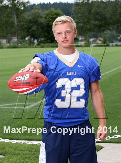 Thumbnail 2 in Tahoma (USA Football/MaxPreps Media Day Event) photogallery.