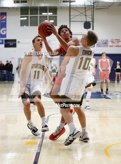 Thumbnail 2 in Grand County vs. Emery (UHSAA 3A 2nd Round Playoff) photogallery.