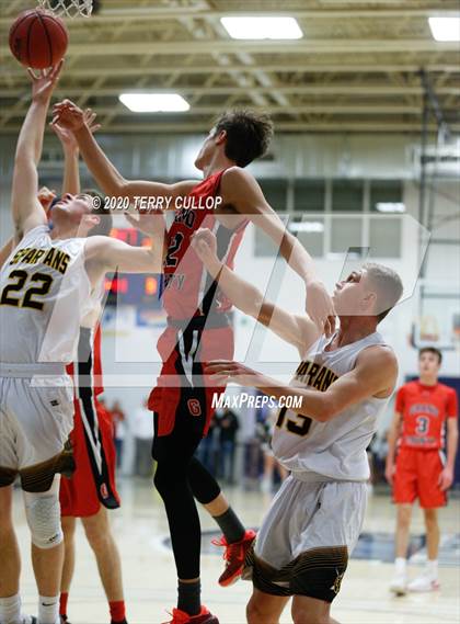 Thumbnail 3 in Grand County vs. Emery (UHSAA 3A 2nd Round Playoff) photogallery.