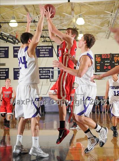 Thumbnail 3 in Northwest Christian vs. Florence (AIA D4 Playoffs) photogallery.