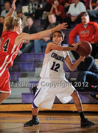 Thumbnail 1 in Northwest Christian vs. Florence (AIA D4 Playoffs) photogallery.