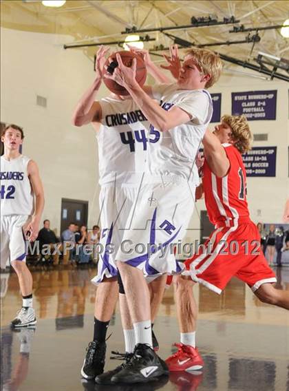 Thumbnail 3 in Northwest Christian vs. Florence (AIA D4 Playoffs) photogallery.