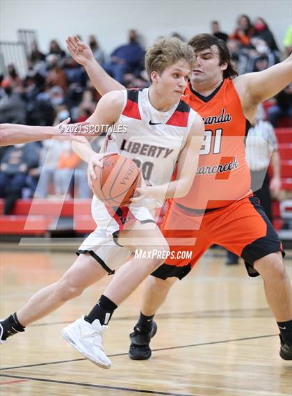 Thumbnail 3 in Amanda-Clearcreek vs Liberty Union (OHSAA D3 Sectional Playoff) photogallery.
