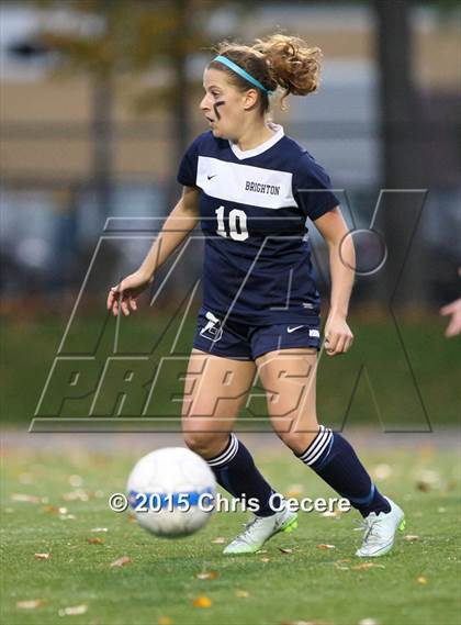 Thumbnail 3 in Brighton @ Spencerport (Section 5 Class A Quarterfinal) photogallery.