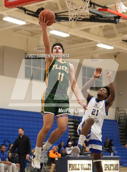 Thumbnail 2 in Placer @ Pinole Valley (CIF State NorCal D3 Playoff) photogallery.