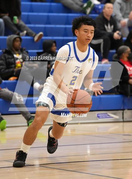 Thumbnail 2 in Placer @ Pinole Valley (CIF State NorCal D3 Playoff) photogallery.