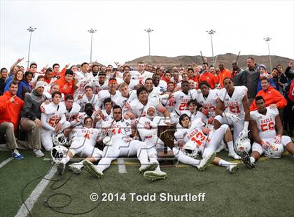 Thumbnail 1 in Bishop Gorman vs. Reed (NIAA D1 Final) photogallery.