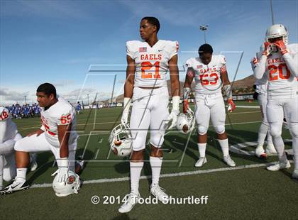 Thumbnail 1 in Bishop Gorman vs. Reed (NIAA D1 Final) photogallery.