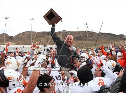Thumbnail 1 in Bishop Gorman vs. Reed (NIAA D1 Final) photogallery.