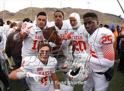 Thumbnail 3 in Bishop Gorman vs. Reed (NIAA D1 Final) photogallery.