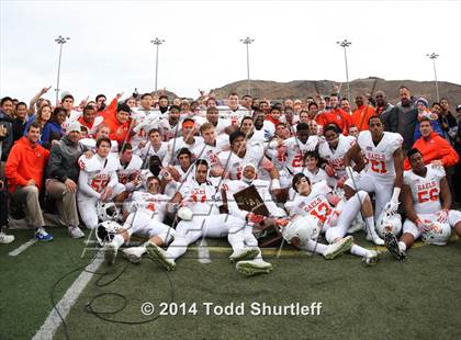 Thumbnail 3 in Bishop Gorman vs. Reed (NIAA D1 Final) photogallery.