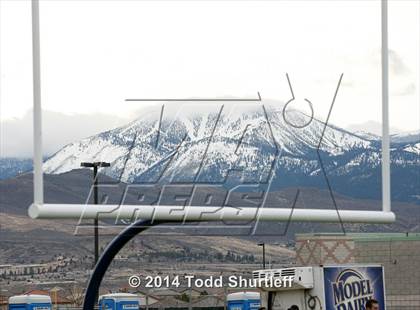 Thumbnail 3 in Bishop Gorman vs. Reed (NIAA D1 Final) photogallery.