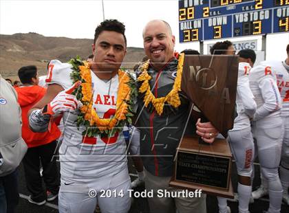 Thumbnail 2 in Bishop Gorman vs. Reed (NIAA D1 Final) photogallery.