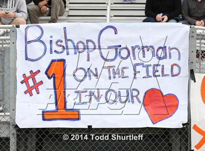 Thumbnail 1 in Bishop Gorman vs. Reed (NIAA D1 Final) photogallery.