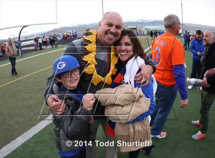 Thumbnail 1 in Bishop Gorman vs. Reed (NIAA D1 Final) photogallery.