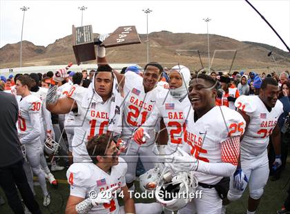 Thumbnail 1 in Bishop Gorman vs. Reed (NIAA D1 Final) photogallery.