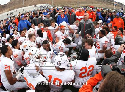 Thumbnail 3 in Bishop Gorman vs. Reed (NIAA D1 Final) photogallery.
