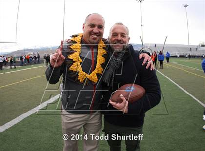 Thumbnail 2 in Bishop Gorman vs. Reed (NIAA D1 Final) photogallery.