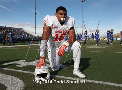 Thumbnail 2 in Bishop Gorman vs. Reed (NIAA D1 Final) photogallery.