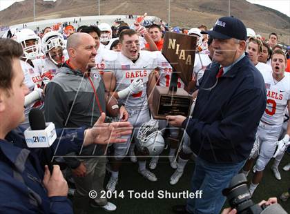 Thumbnail 2 in Bishop Gorman vs. Reed (NIAA D1 Final) photogallery.