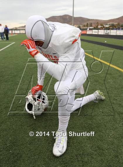 Thumbnail 1 in Bishop Gorman vs. Reed (NIAA D1 Final) photogallery.