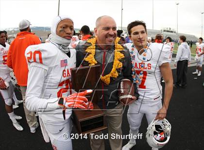 Thumbnail 3 in Bishop Gorman vs. Reed (NIAA D1 Final) photogallery.