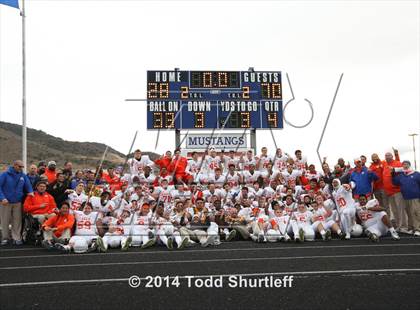 Thumbnail 3 in Bishop Gorman vs. Reed (NIAA D1 Final) photogallery.