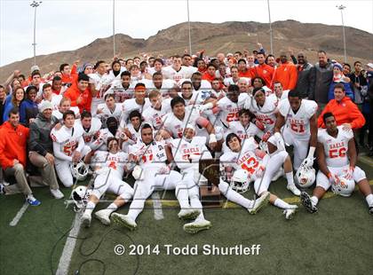 Thumbnail 2 in Bishop Gorman vs. Reed (NIAA D1 Final) photogallery.