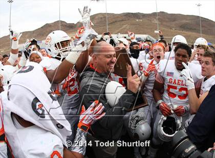 Thumbnail 3 in Bishop Gorman vs. Reed (NIAA D1 Final) photogallery.