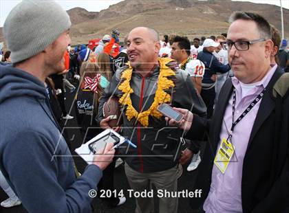 Thumbnail 1 in Bishop Gorman vs. Reed (NIAA D1 Final) photogallery.