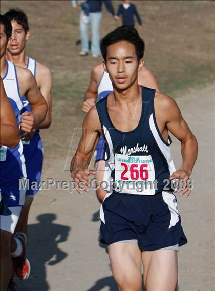 Thumbnail 3 in CIF LA City Section Cross Country Championships (Boys) photogallery.