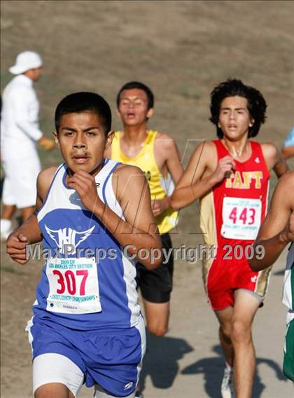 Thumbnail 2 in CIF LA City Section Cross Country Championships (Boys) photogallery.