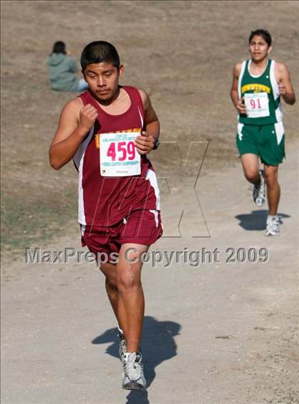 Thumbnail 2 in CIF LA City Section Cross Country Championships (Boys) photogallery.