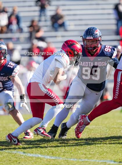Thumbnail 2 in Loveland vs Dakota Ridge (CHSAA 4A 2nd round) photogallery.