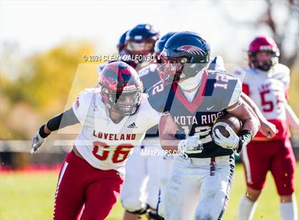 Thumbnail 1 in Loveland vs Dakota Ridge (CHSAA 4A 2nd round) photogallery.