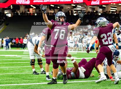 Thumbnail 2 in St. Thomas More vs. Lafayette Christian Academy (LHSAA Division II Select Final) photogallery.