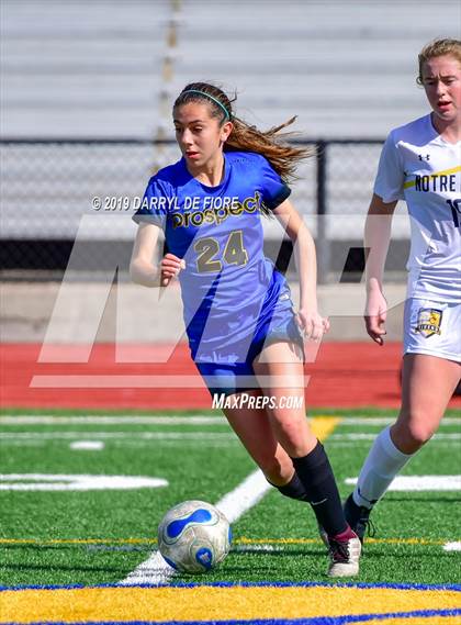 Thumbnail 3 in Norte Dame vs Prospect (CIF CCS D2 Quaterfinal) photogallery.