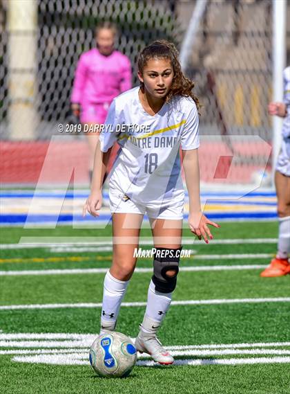Thumbnail 2 in Norte Dame vs Prospect (CIF CCS D2 Quaterfinal) photogallery.