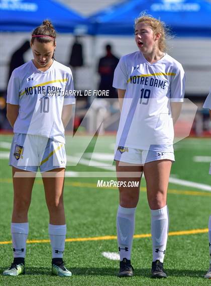 Thumbnail 2 in Norte Dame vs Prospect (CIF CCS D2 Quaterfinal) photogallery.