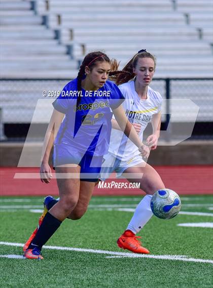 Thumbnail 2 in Norte Dame vs Prospect (CIF CCS D2 Quaterfinal) photogallery.