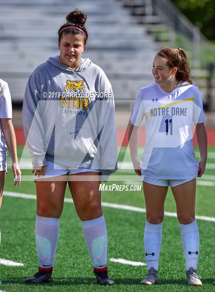Thumbnail 3 in Norte Dame vs Prospect (CIF CCS D2 Quaterfinal) photogallery.