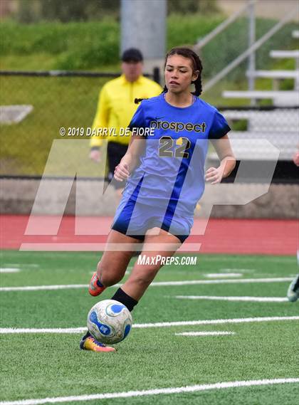 Thumbnail 1 in Norte Dame vs Prospect (CIF CCS D2 Quaterfinal) photogallery.