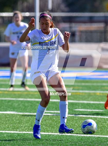 Thumbnail 2 in Norte Dame vs Prospect (CIF CCS D2 Quaterfinal) photogallery.