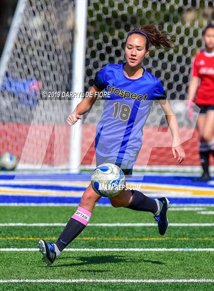 Thumbnail 2 in Norte Dame vs Prospect (CIF CCS D2 Quaterfinal) photogallery.