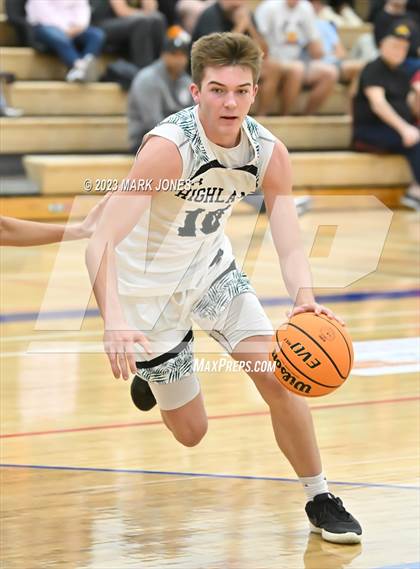 Thumbnail 3 in Highland vs. Campo Verde (Moon Valley Beyond Basketball Thanksgiving Tournament) photogallery.